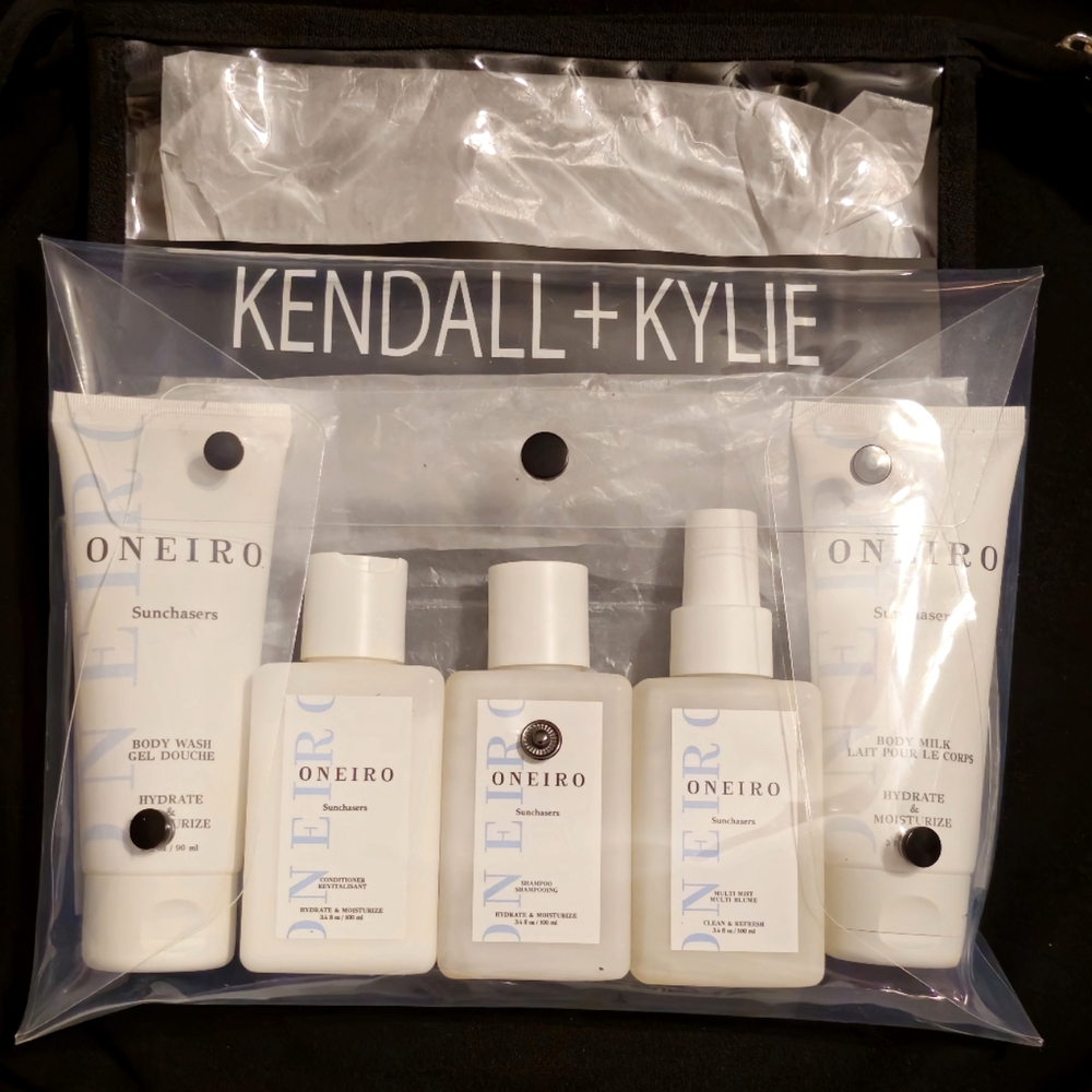 ONEIRO Set 5 Kit Sunchaisers Organic 100ml/90ml+Kendall &Kylie Bag🎁UNISEX